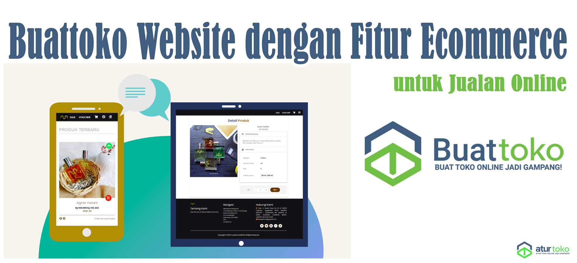 BuatToko Website Dengan Fitur Ecommerce Untuk Jualan Online